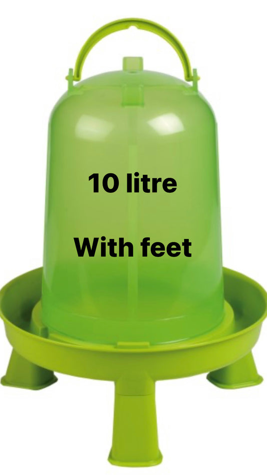 10 litre drinker with feet