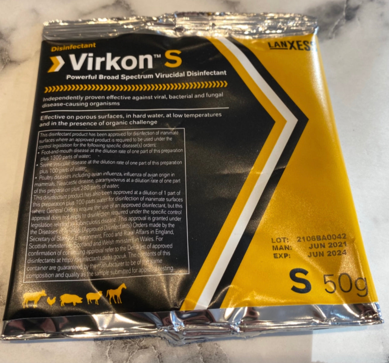 Virkon S (DEFRA approved) x 5