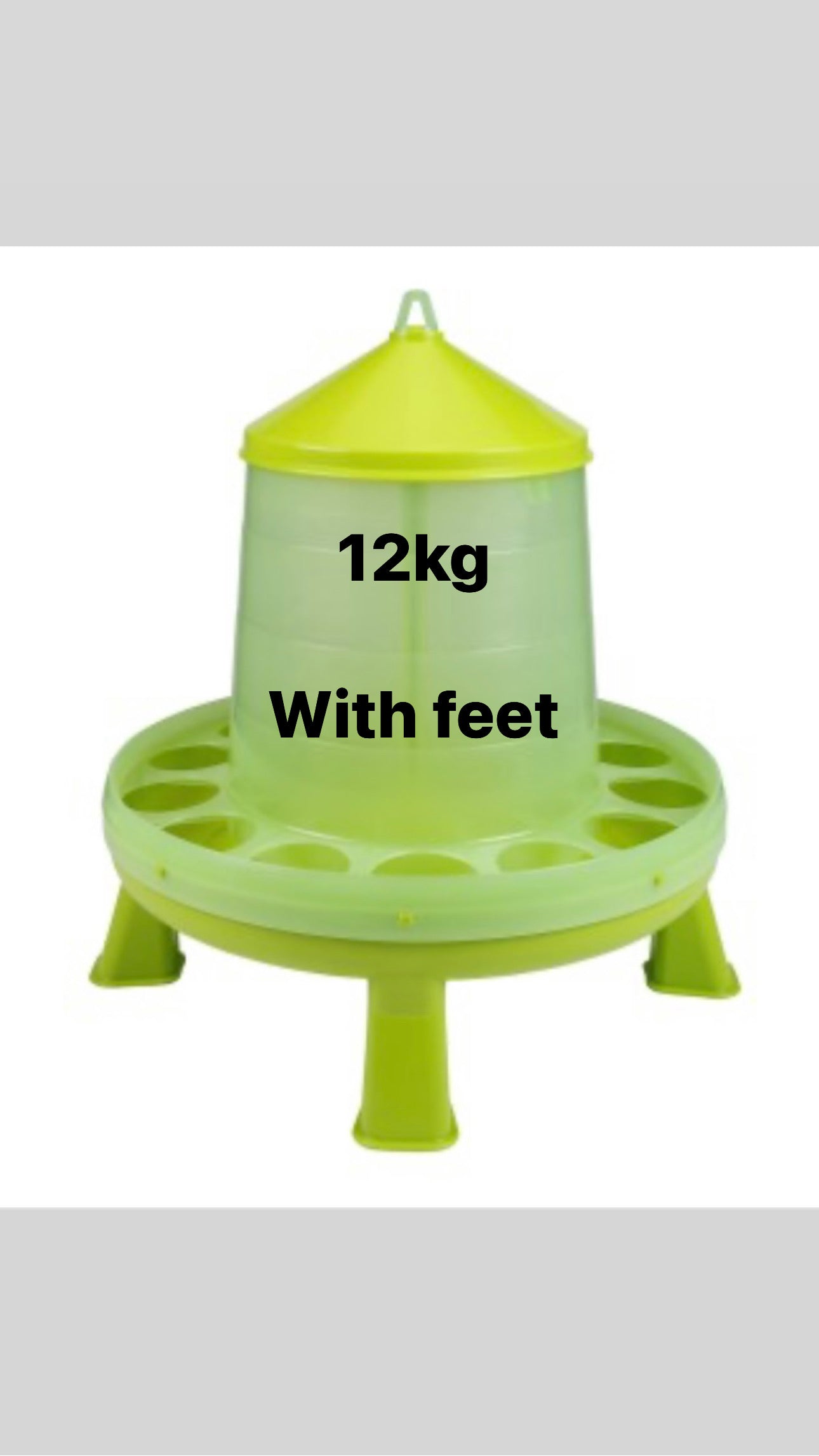 12kg feeder with feet