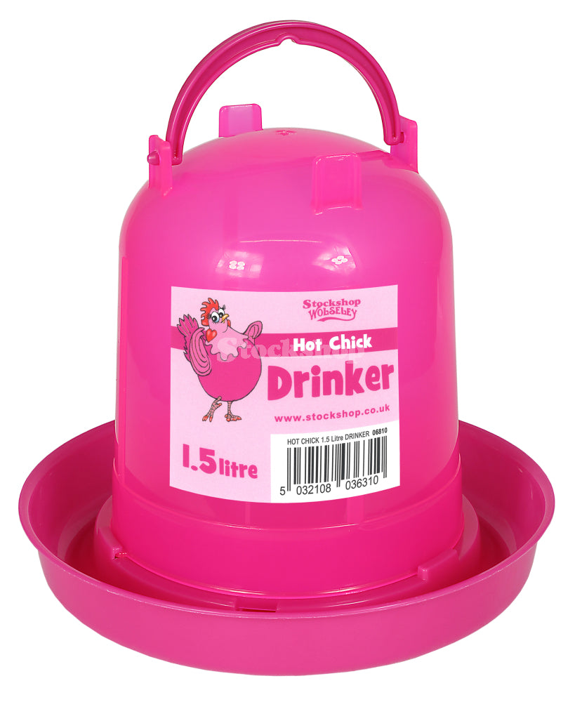 Hot chick 1.5 litre drinker