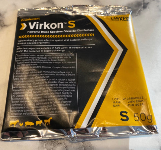 Virkon S (DEFRA approved) x 5